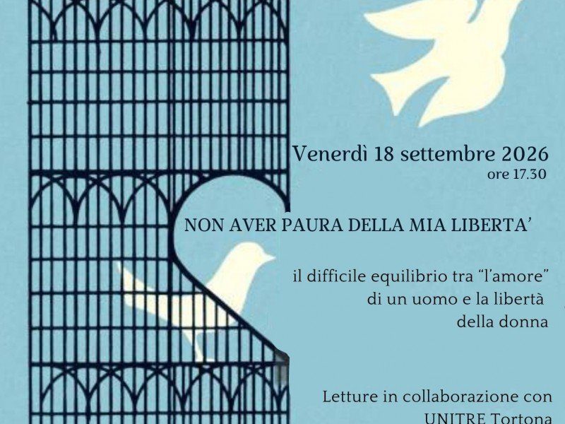non aver paura della mia libertà