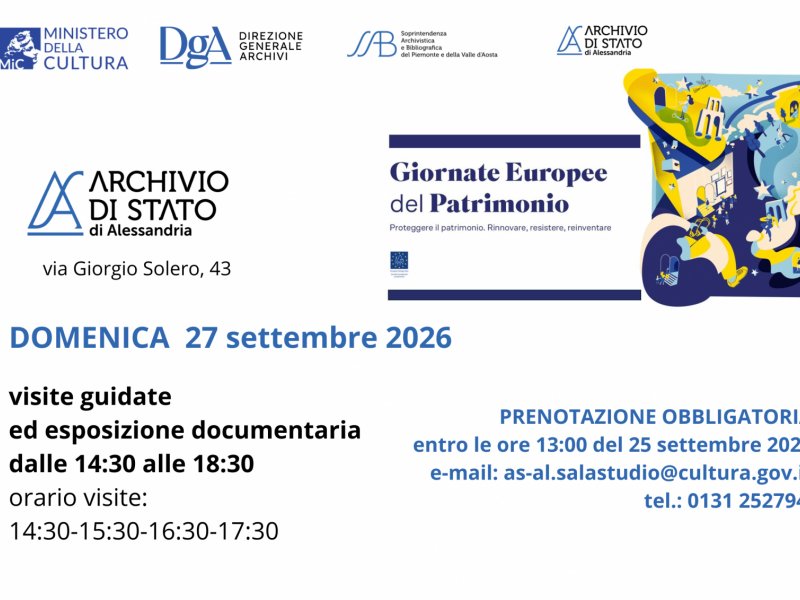 Mostra documentaria: "Proteggere il patrimonio. Rinnovare, resistere, reinventare"