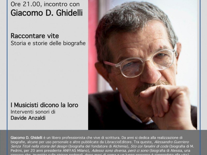 Giacomo D. Ghidelli - Raccontare vite - Storia e storie delle biografie