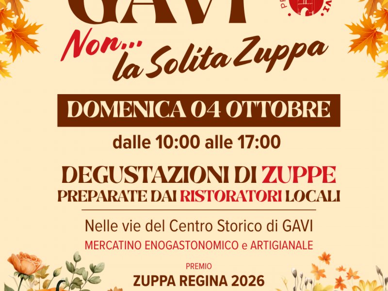 Non la solita zuppa - Pro Loco di Gavi