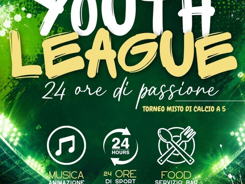 YOUTH LEAGUE - 24 ore di passione : torneo misto di calcio a 5