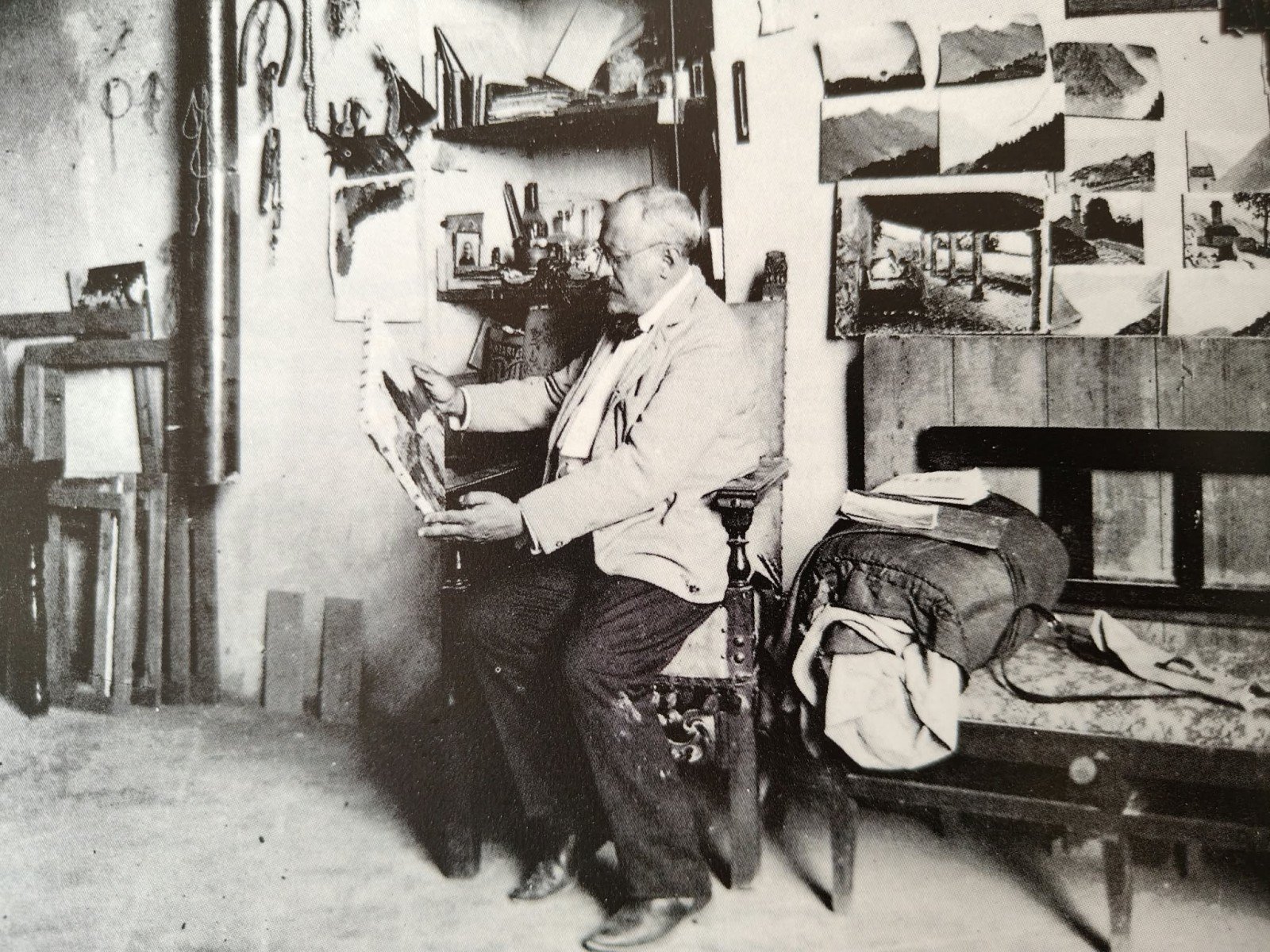 Morbelli in studio