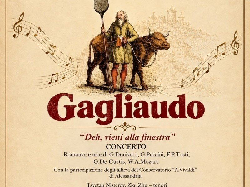 "Gagliaudo. Deh, vieni alla finestra"