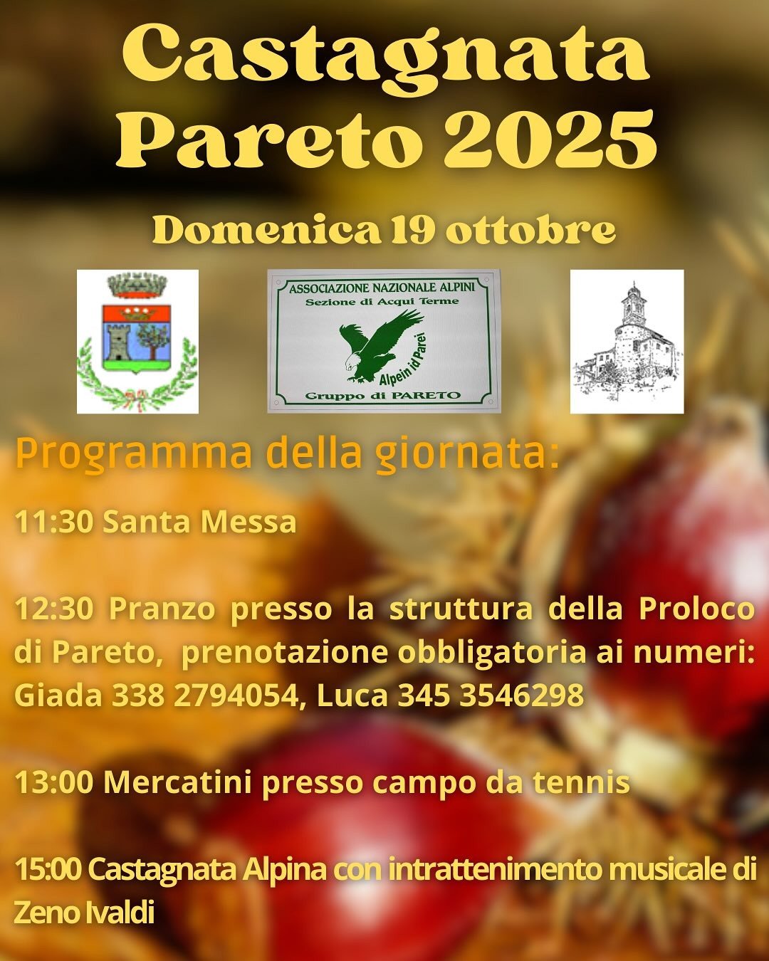 castagnata pareto